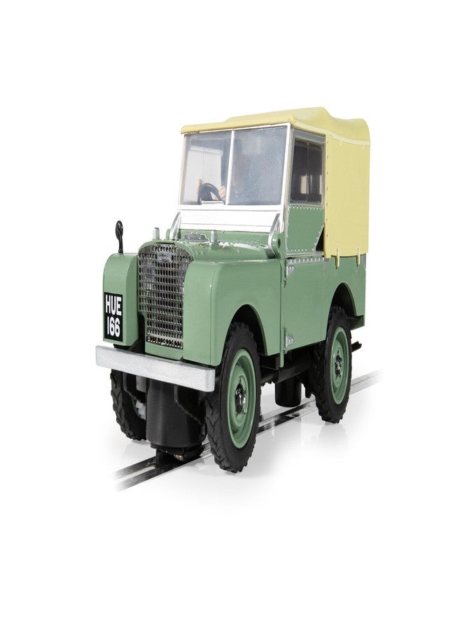 سكيليكستريك سيارة سباق Scalextric C4600 Land Rover Series 1 - HUE166، سيارة سباق مصغرة للاستخدام مع مسارات السباق ومجموعة كاملة - أفكار هدايا للأطفال والكبار، ملحقات Scalextric - Image 1